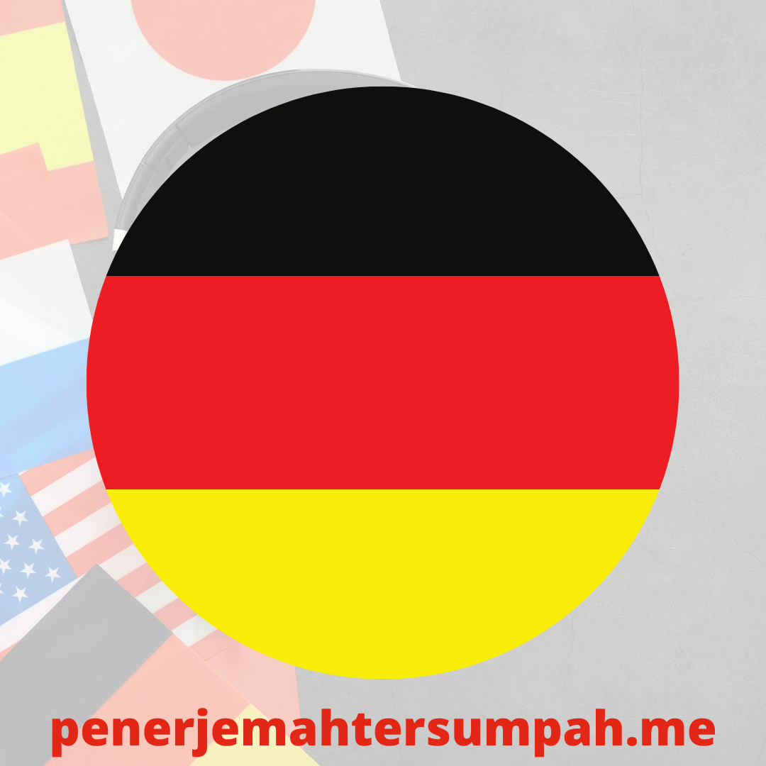 Terjemahan Tersumpah Bahasa Jerman <> Indonesia_1