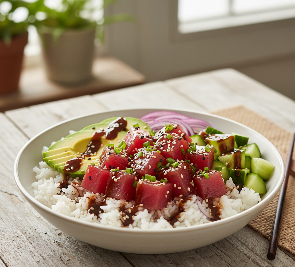 Tuna Poke Bowl