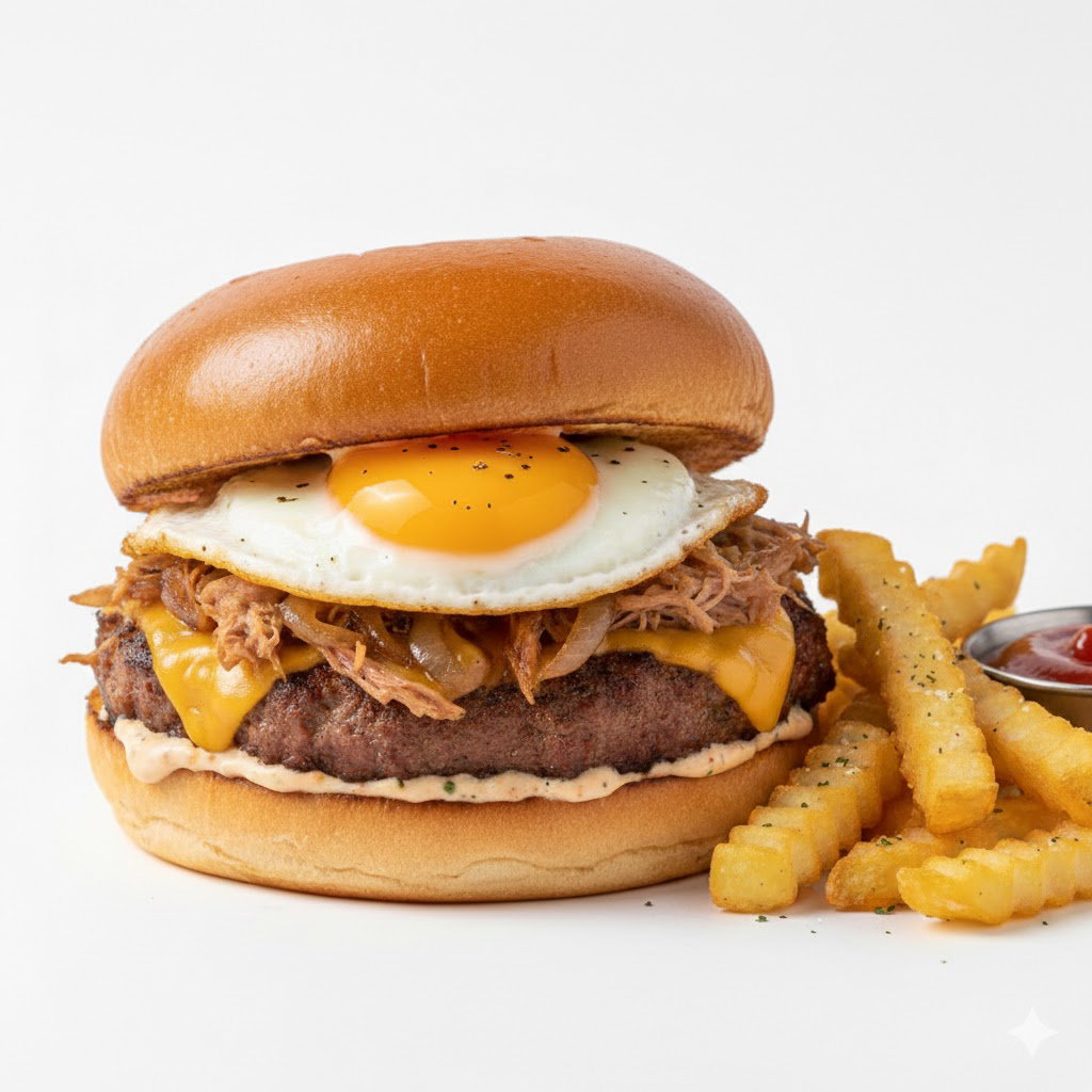 Mint Cafe Pork Burger