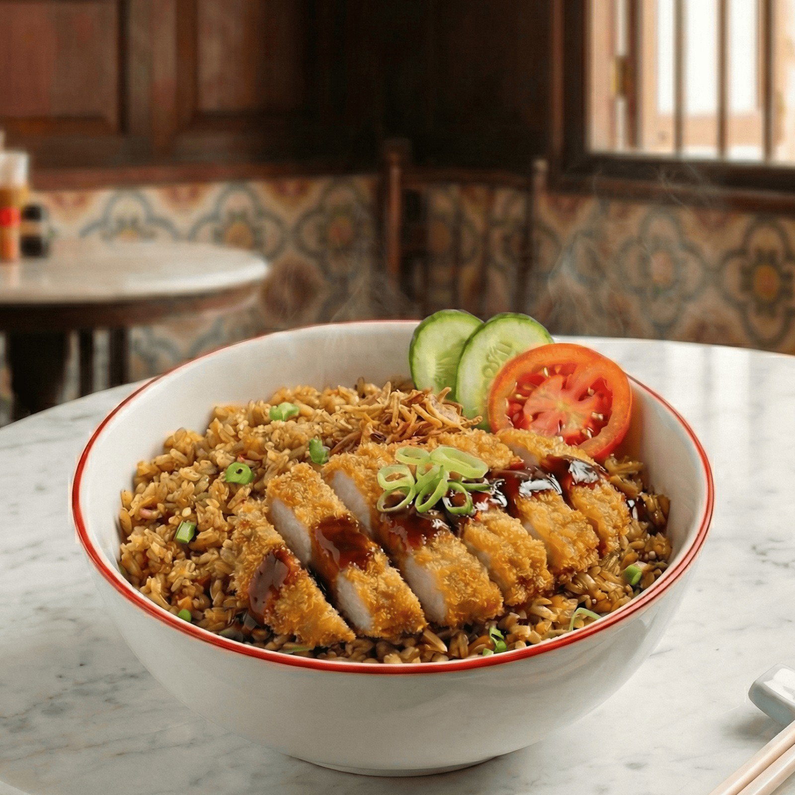 Nasi Goreng Chicken Katsu_0