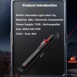 SPARK 80CM KATANA SMOKE LIGHTSABER