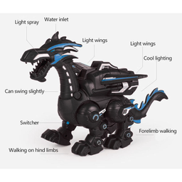 FIRE LIGHT MIST MECHANICAL DRAGON