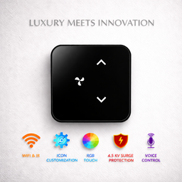 Magnetic Touch Fan Switch