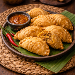 Epok Epok Pusar Daging Salai (4pcs)