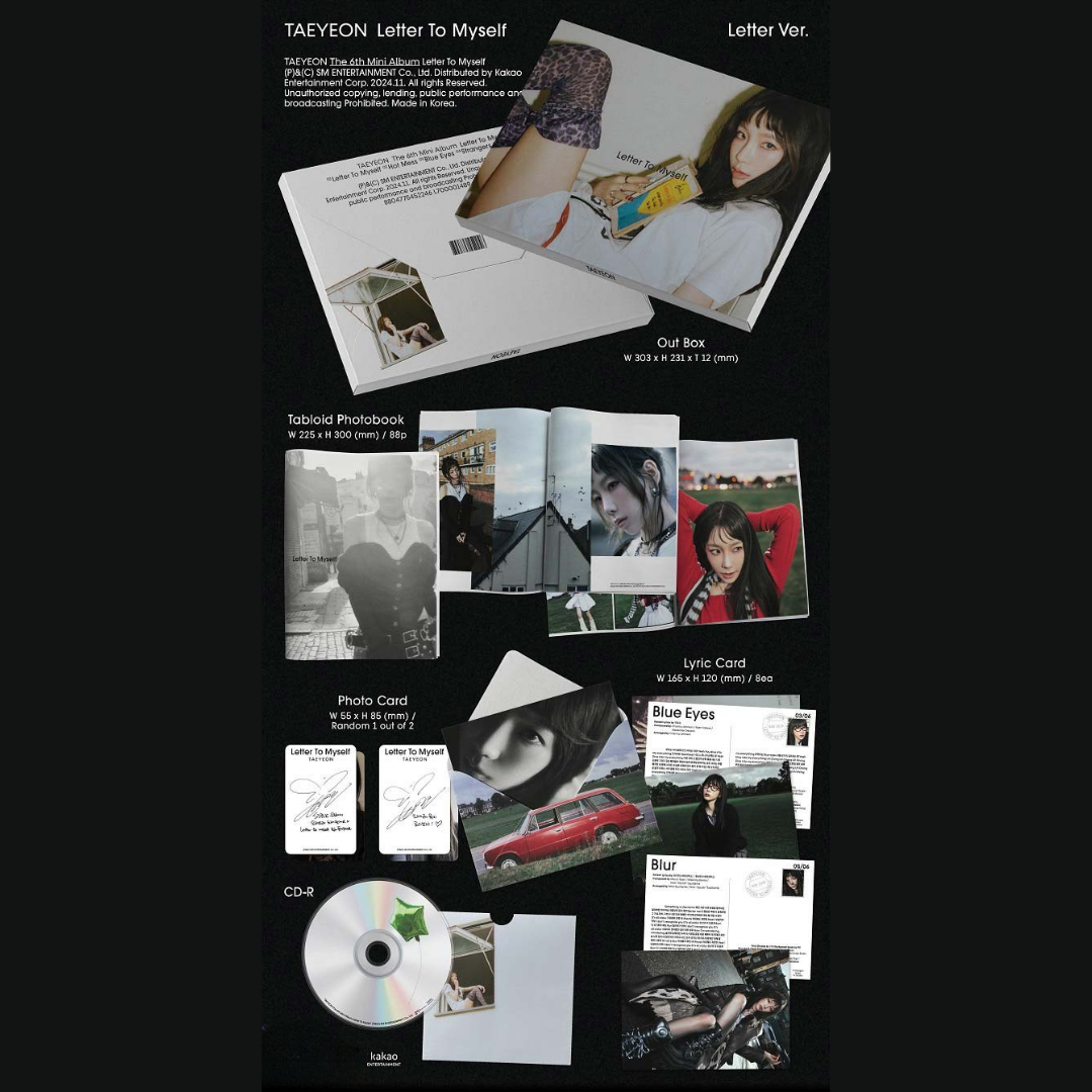 Taeyeon 6th Mini Album - Letter To Myself (Letter Ver.)_1