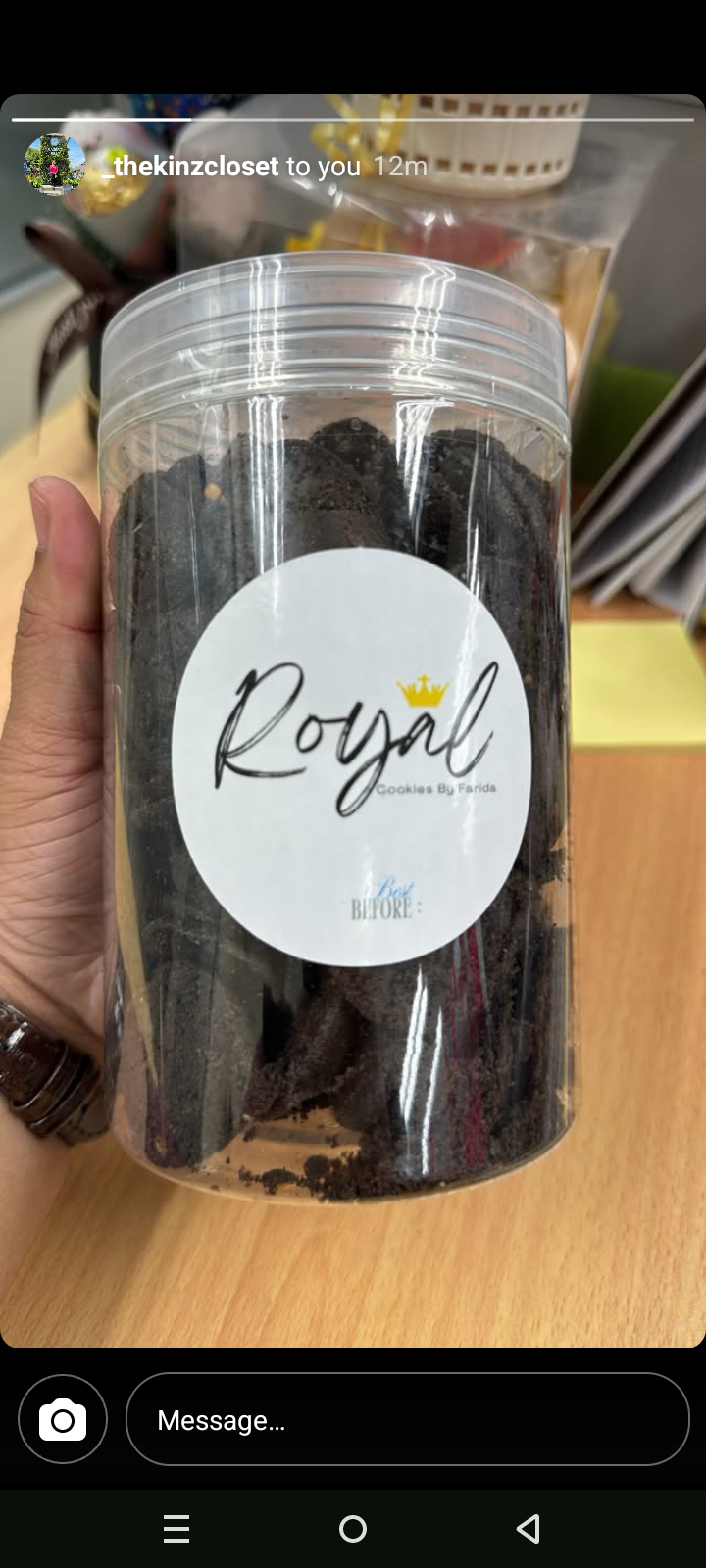 Royal Triple Chocolate Chips Cookies