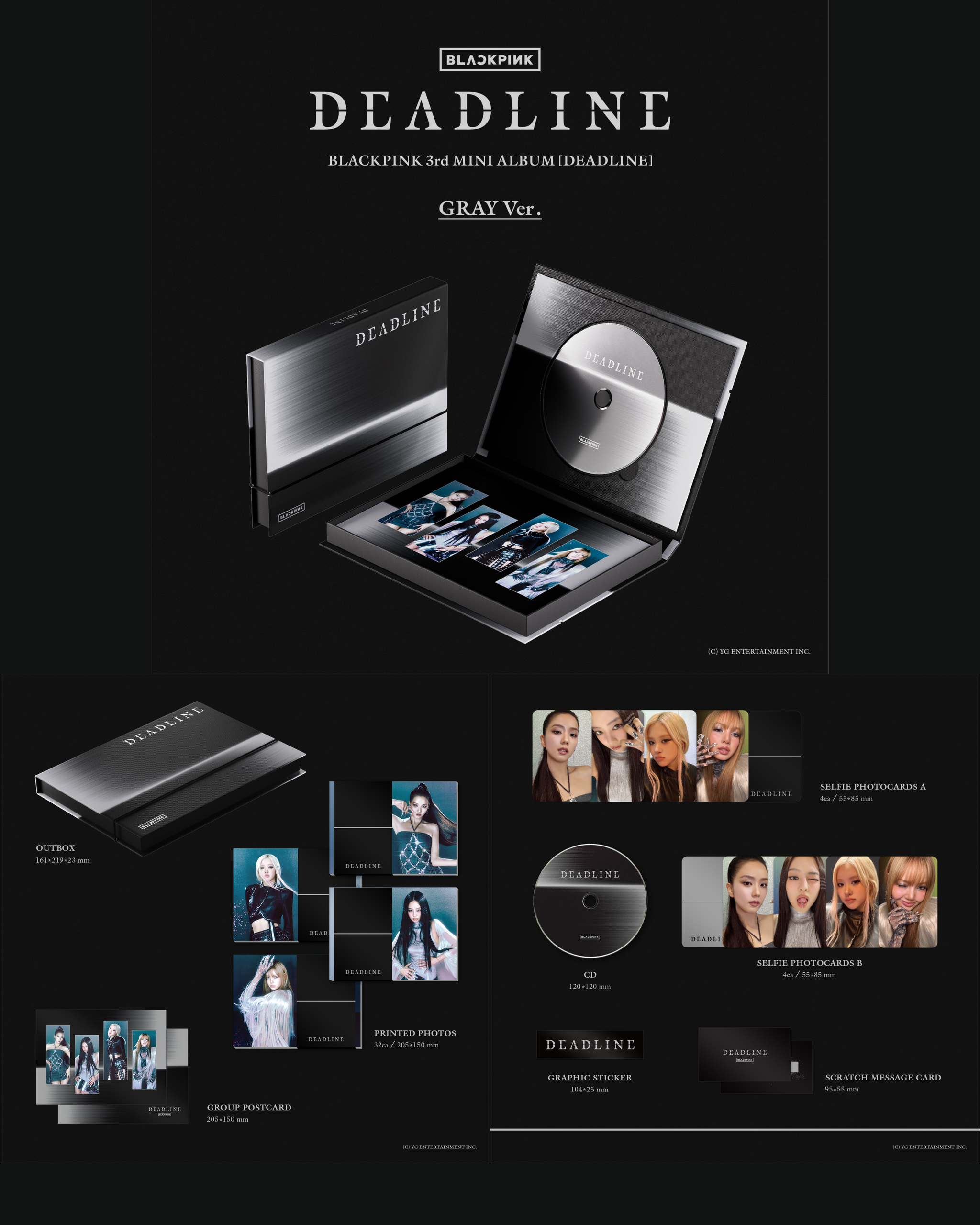 BLACKPINK 3rd MINI ALBUM [DEADLINE]_3