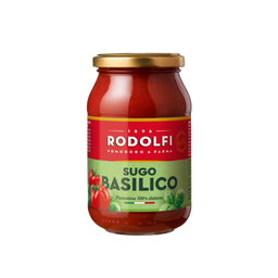 RODOLFI SUGO BASILICO GLASS 400G