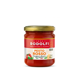 RODOLFI PESTO ROSSO/RED GLASS 190G
