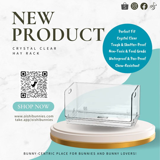 Easy Clean Clear Hay Feeder Hay Rack_0