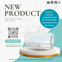 Easy Clean Clear Hay Feeder Hay Rack