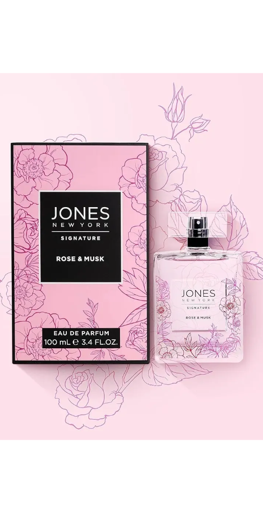 Jones New York Rose & Musk Eau De Parfum Fragrance for Women 3.4 fl oz_1