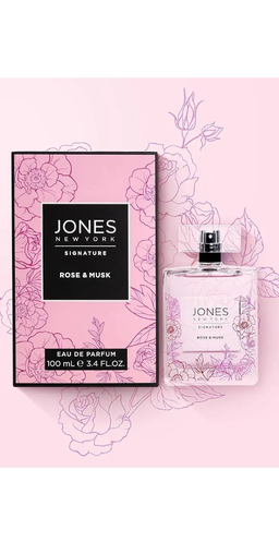 Jones New York Rose & Musk Eau De Parfum Fragrance for Women 3.4 fl oz