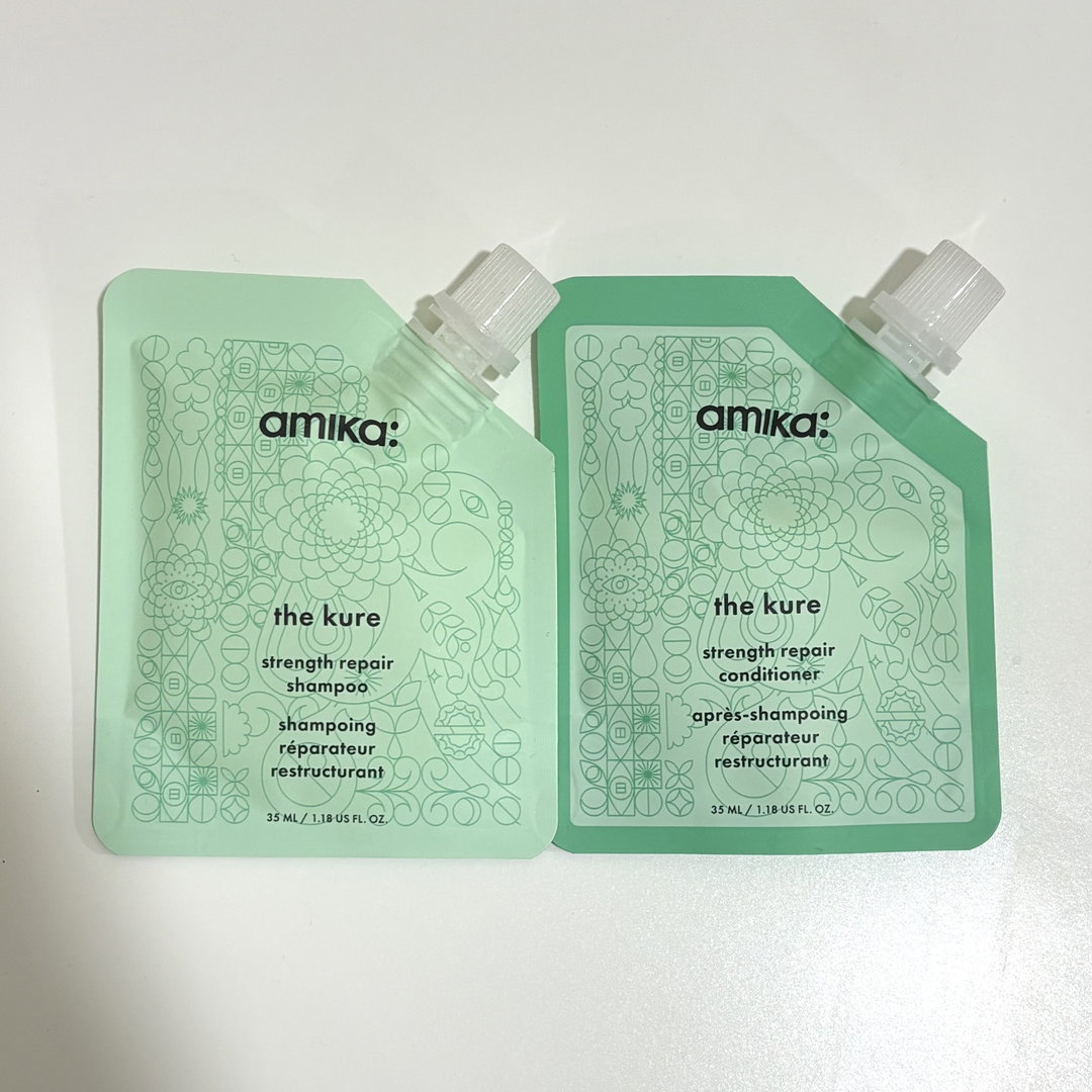 Amika The Kure Strength Repair Shampoo + Conditioner Set