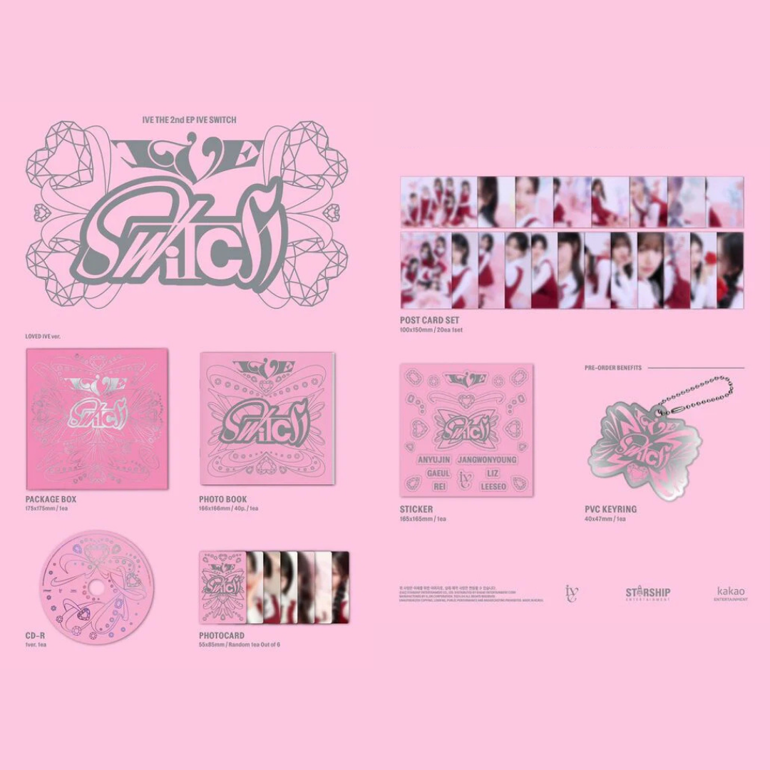 IVE 2nd EP Album Ive Switch Standard Ver_2