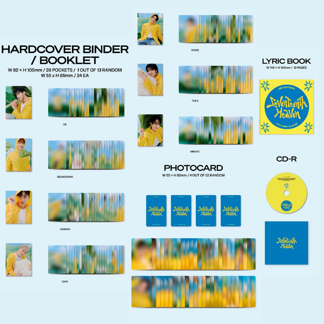 SEVENTEEN - 11th Mini Album [SEVENTEENTH HEAVEN] (CARAT Ver.)_2