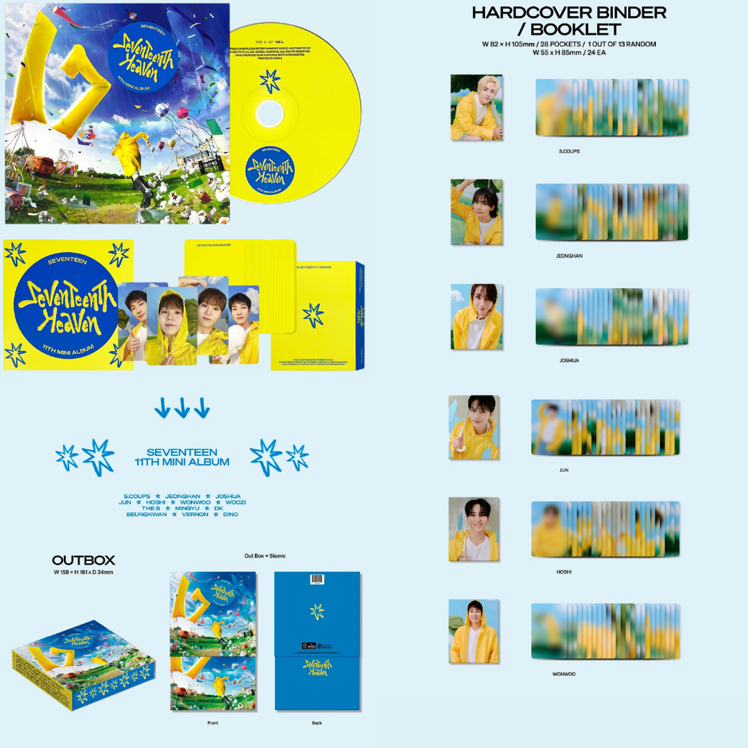 SEVENTEEN - 11th Mini Album [SEVENTEENTH HEAVEN] (CARAT Ver.)_1
