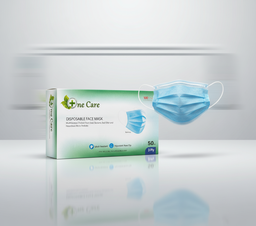 ONE CARE DISPOSABLE FACE MASK 3PLY 1`S/50