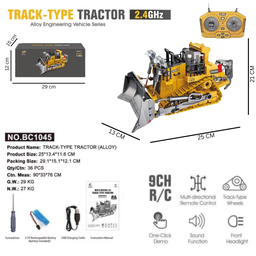 ALLOY ELECTRIC RC ENGINEERING VEHICLE