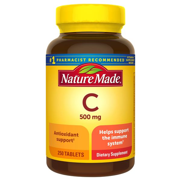 Nature Made Vitamin C 500 mg Tablets 250 Count