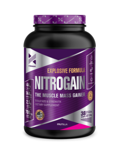 Mass Gainer Nitrogain x 1,5 kg Xtrenght_2