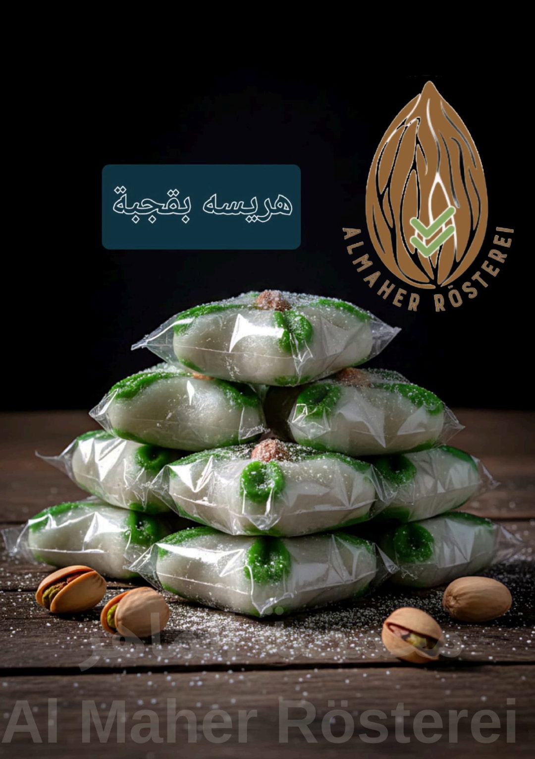هريسة بقجبة -Raha (Lokum)