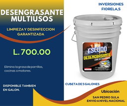 Producto para Limpieza (CUBETA de 5 GALONES)