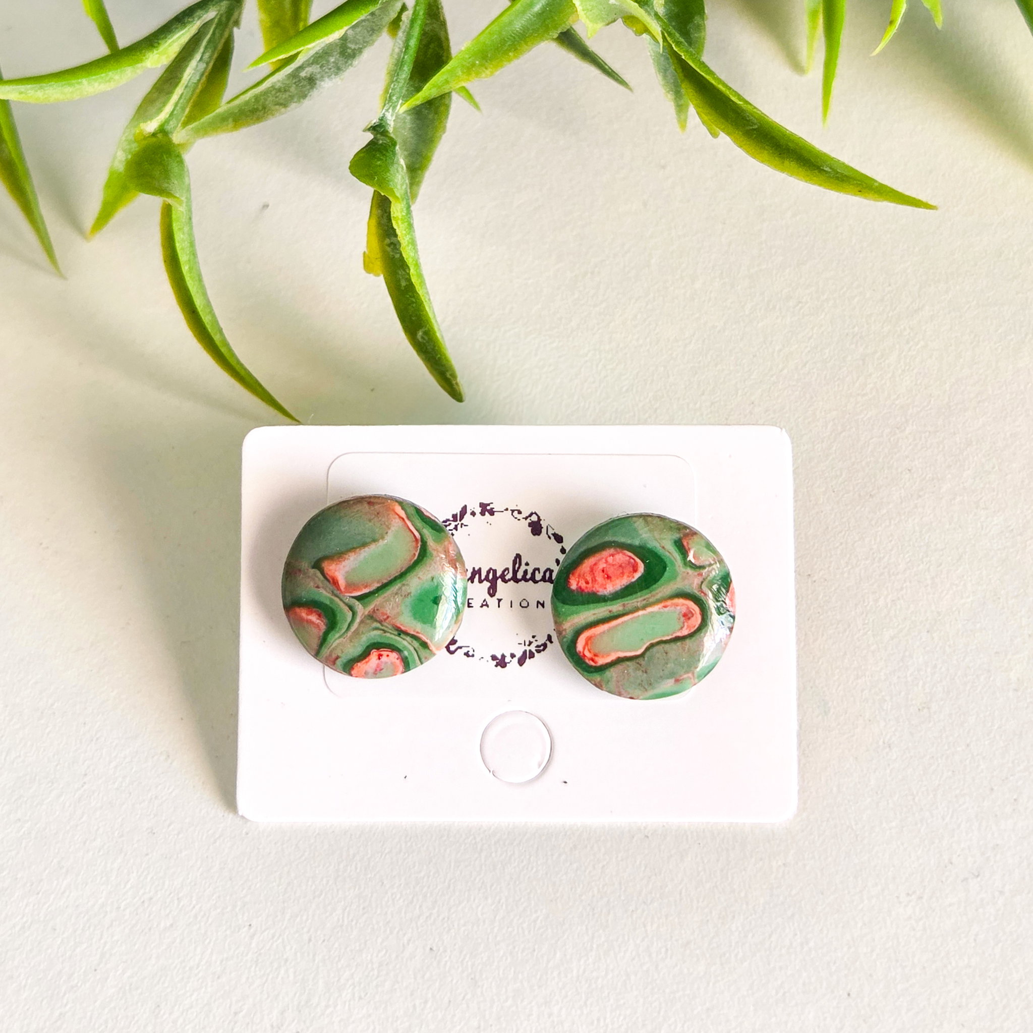 Terra Mosaic Small Stud _0
