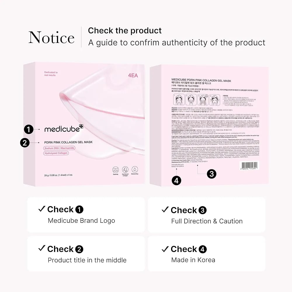 Medicube PDRN Pink Collagen Gel Mask_2