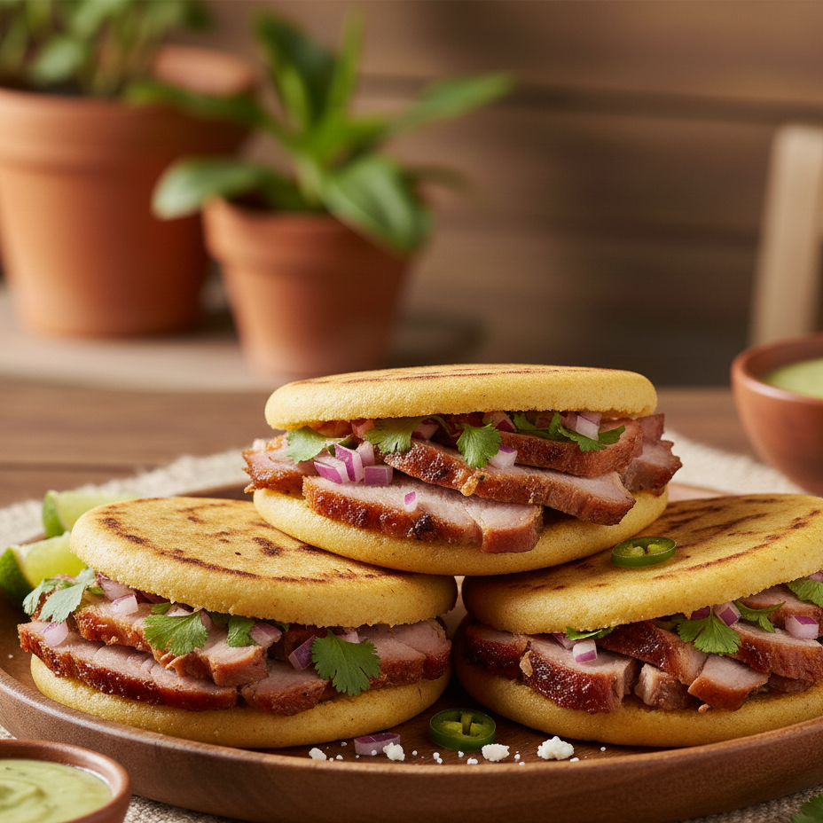 Arepas (De Pernil)
