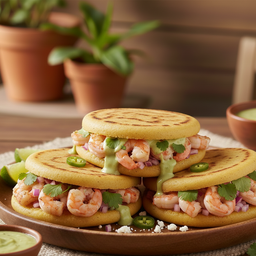 Arepas (Camaron)