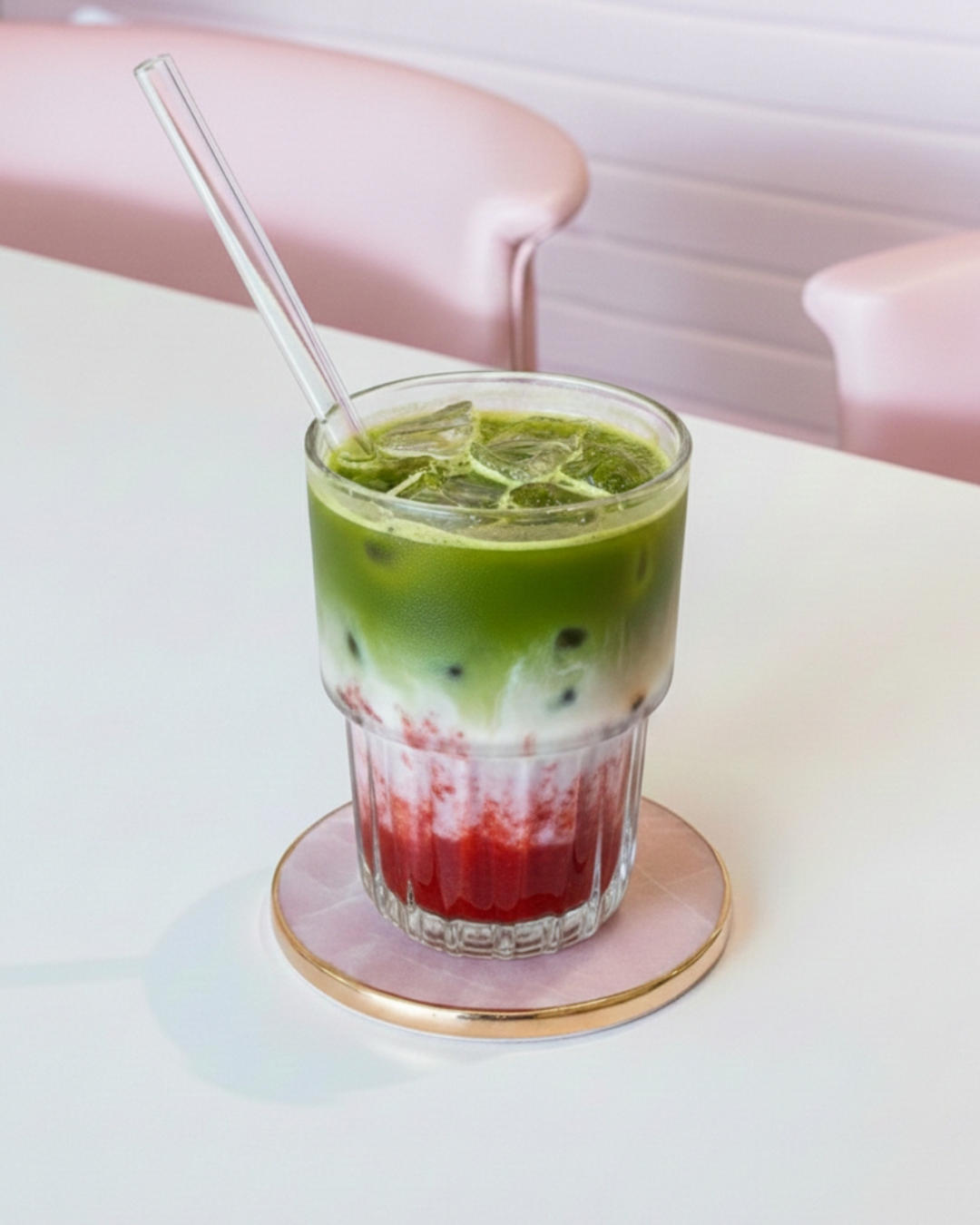 Strawberry Matcha