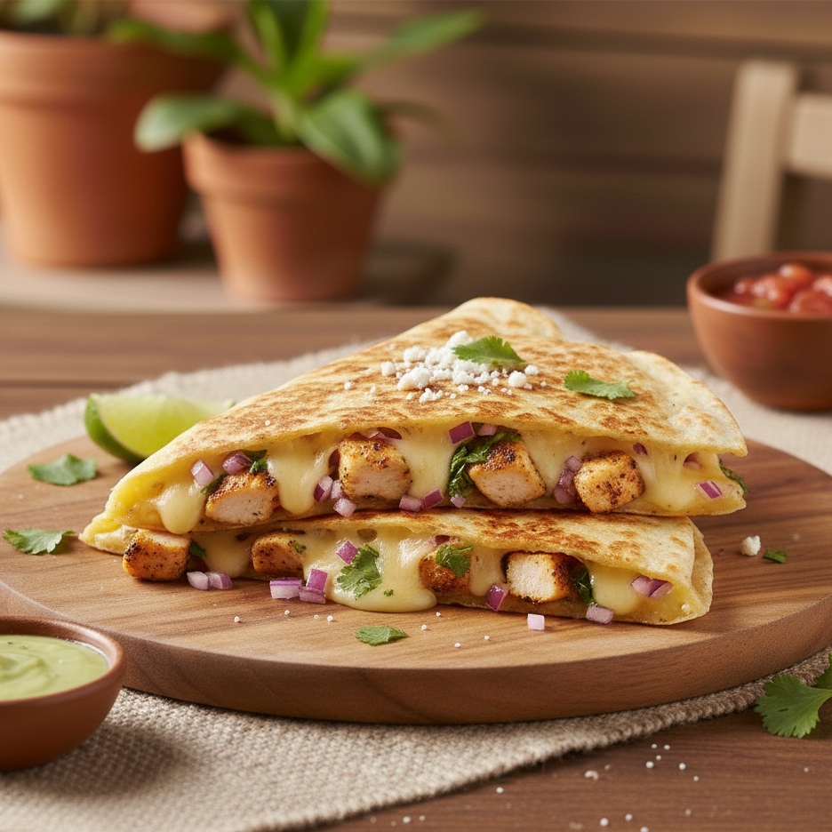 Chicken Quesadillas