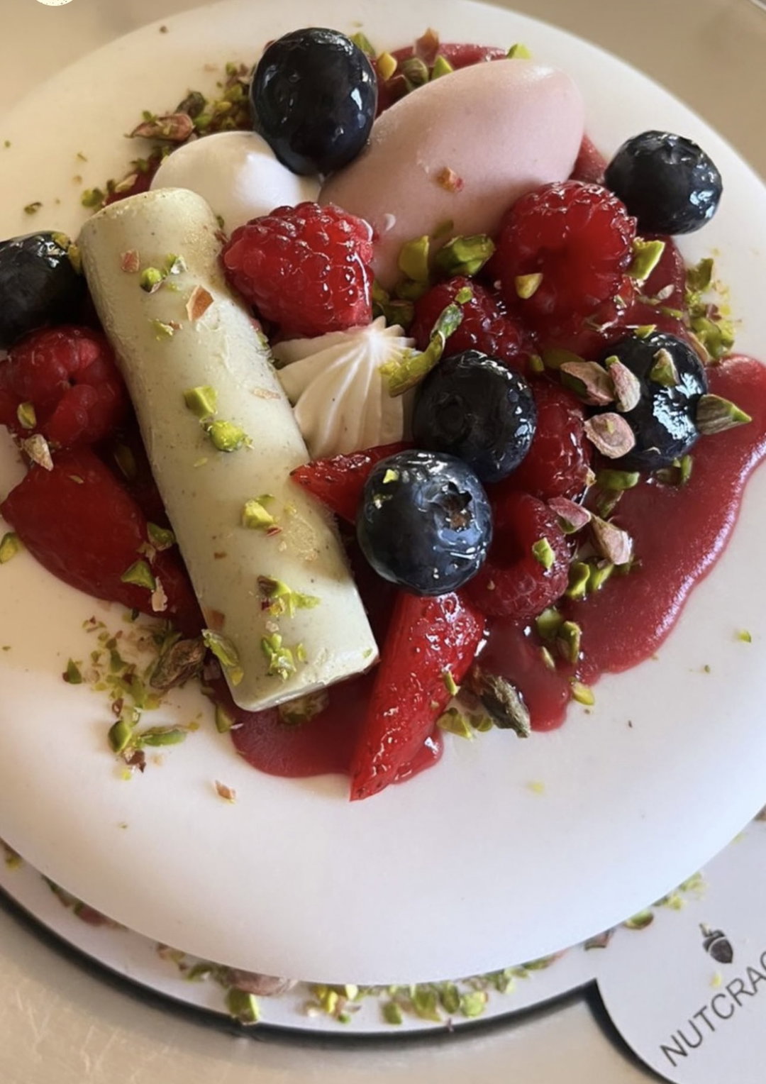 Raspberry Pistachio Crunch
