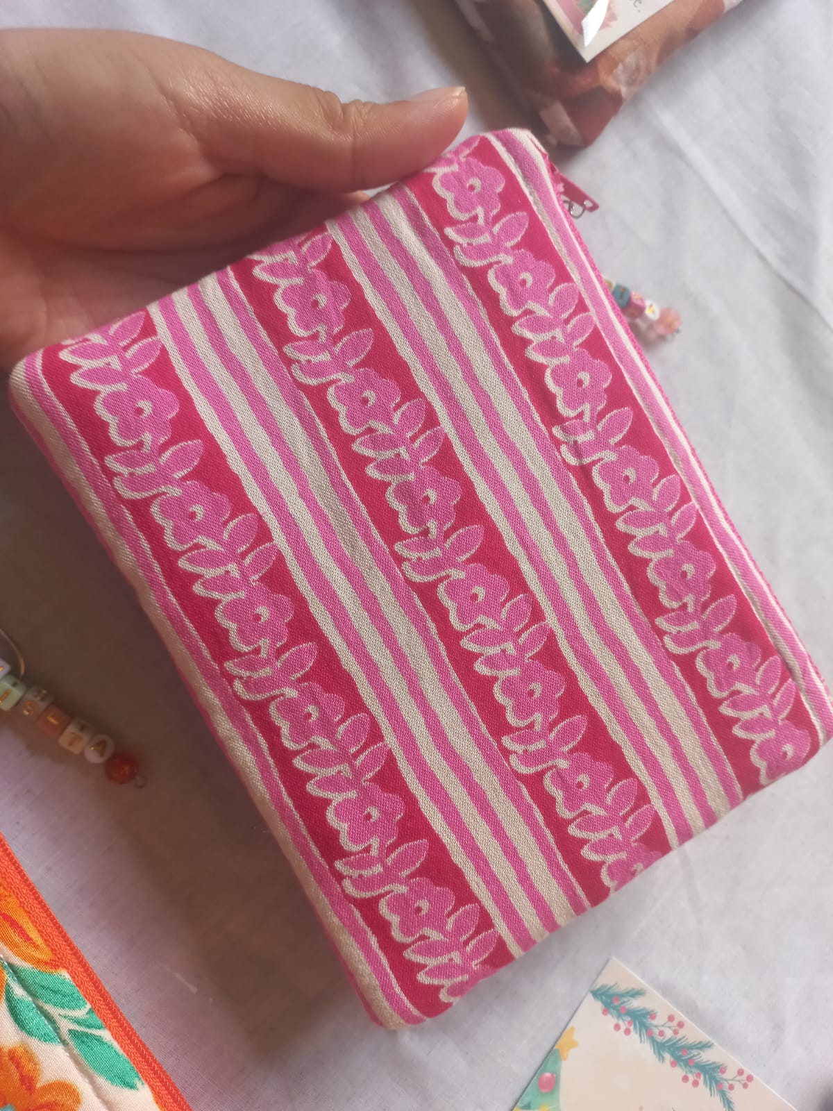 🩷 Designed Cotton Pouch_25