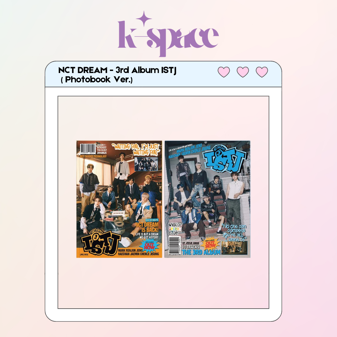 NCT DREAM - 3rd Album ISTJ ( Photobook Ver.)_0