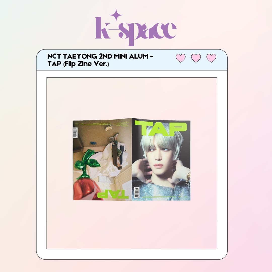 NCT TAEYONG 2ND MINI ALUM - TAP (Flip Zine Ver.)