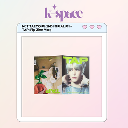 NCT TAEYONG 2ND MINI ALUM - TAP (Flip Zine Ver.)