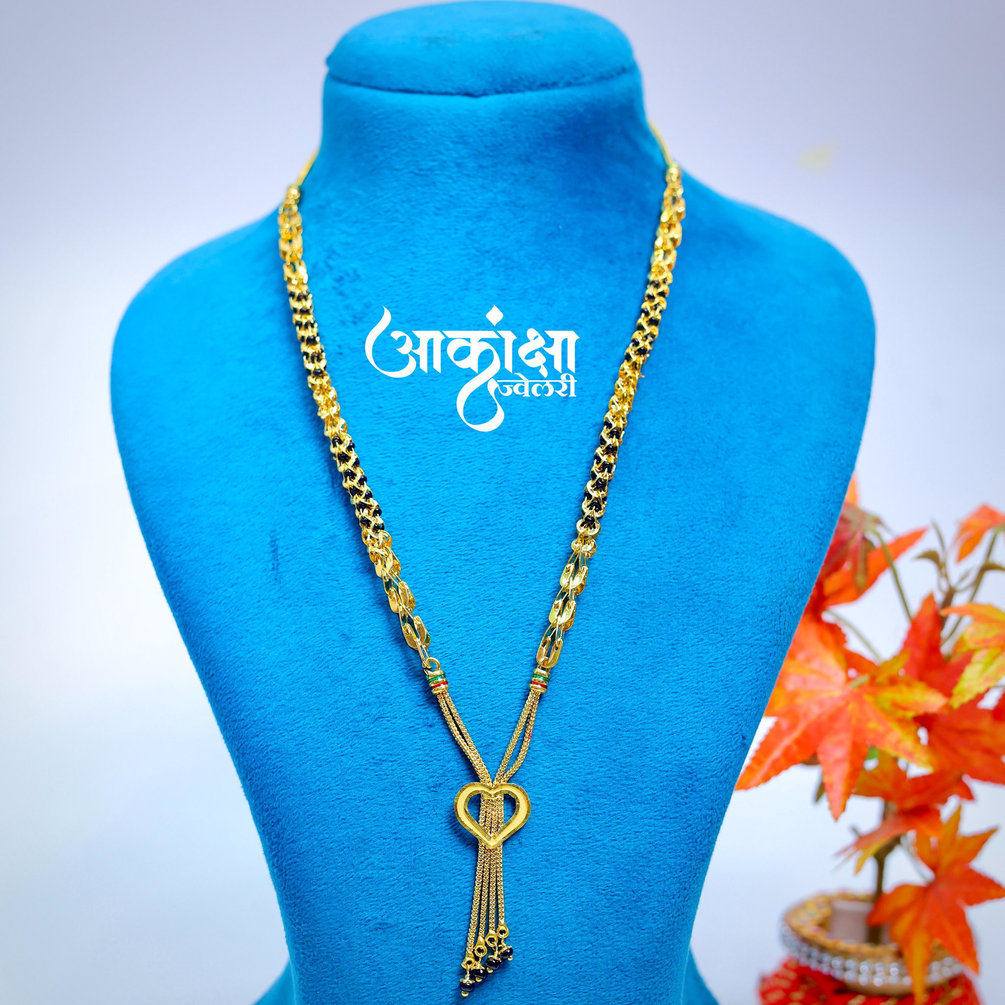 Madhura Short Mangalsutra (1 Gram Gold Plated)_0