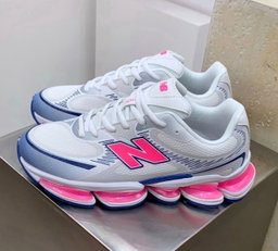 New Balance Abzorb 2000 Blanches & Roses - Style Y2K