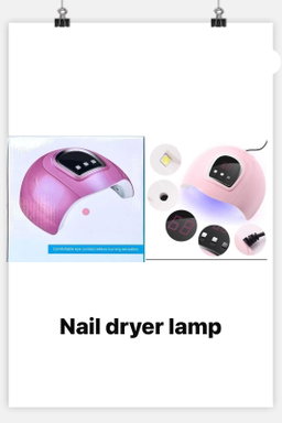 Nail dryer lamp