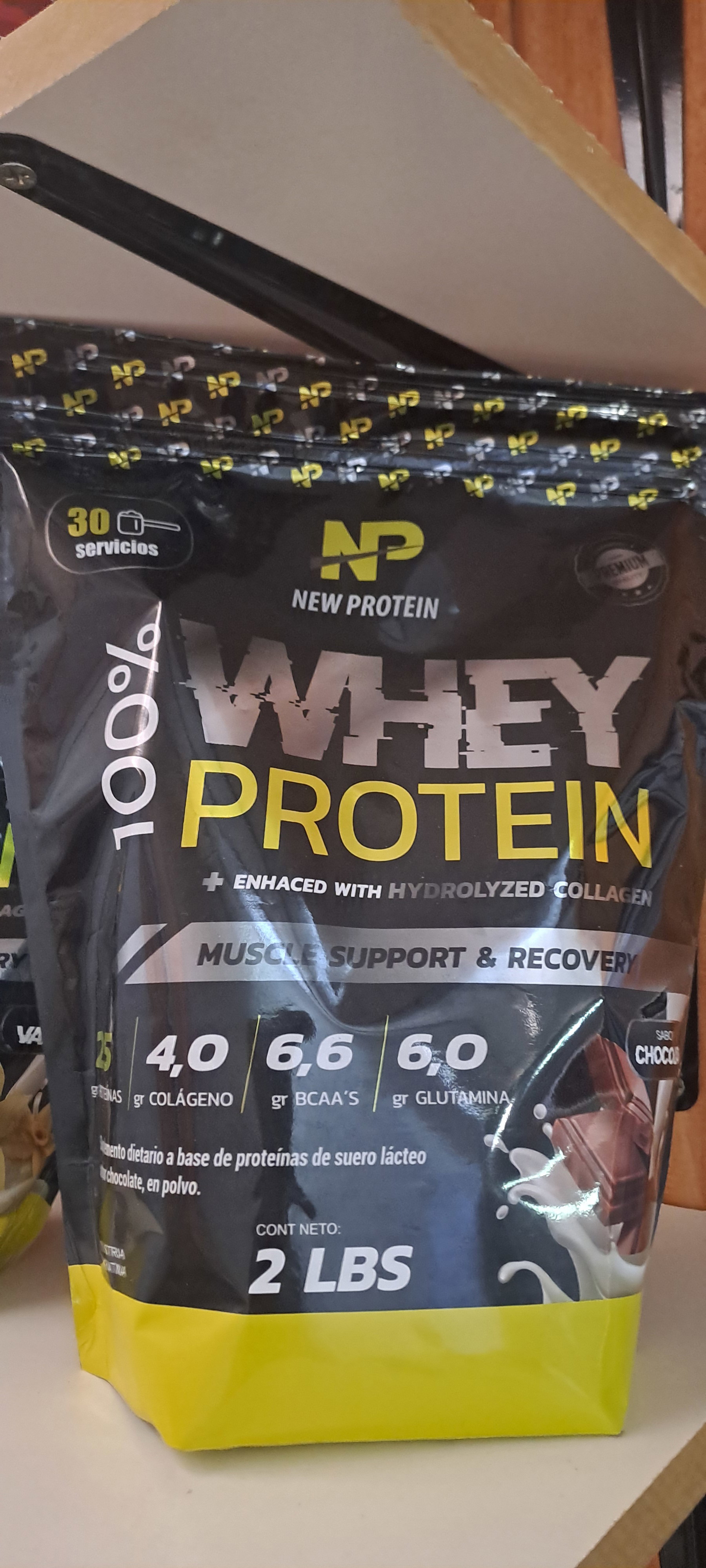 Proteina Whey Protein + Colágeno NEW PROTEIN _1