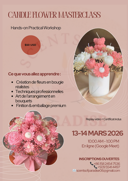 Flower Candle Masterclass 