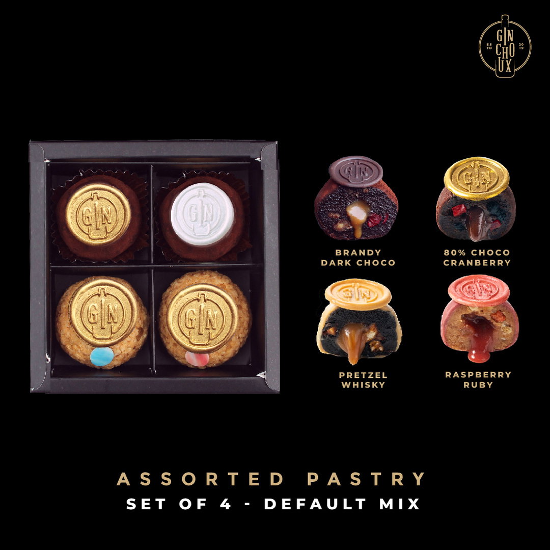 Assorted Mini Pastry - Set of 4