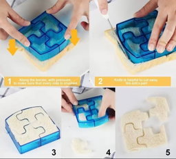 Kit Creativo de Cortadores para Lunch Infantil de 47 piezas 