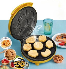 Maquina Eléctrica de Pancakes con Figuras para Niños 
