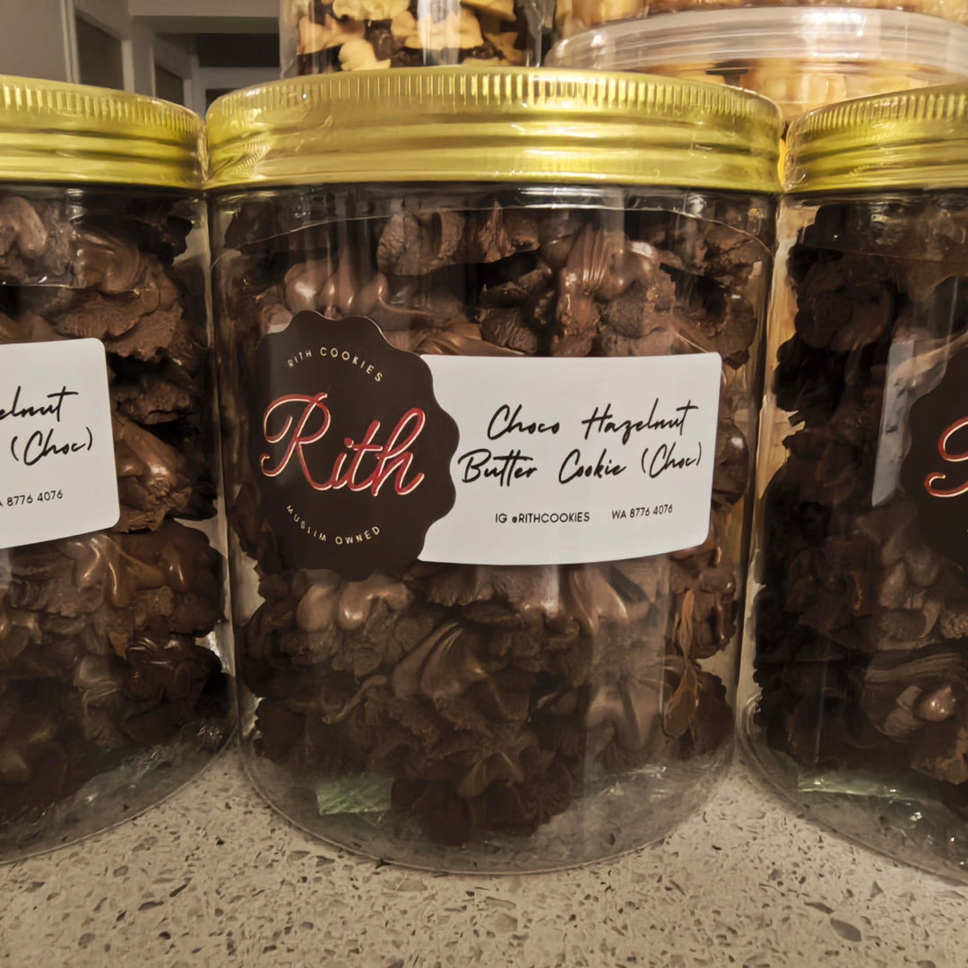 Choco Hazelnut Butter Cookie (Choc) - Big Bottle