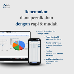 Wedding Savings Planner | Template Tabungan Dana Pernikahan by alfamine.co