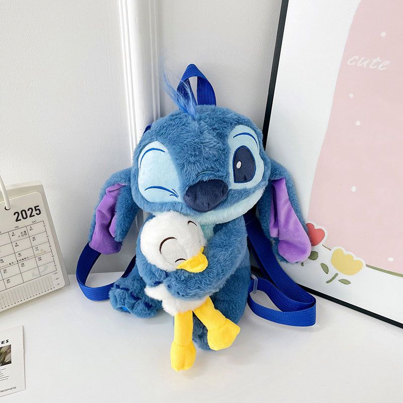 Mochilas Stitch con Muñeco 