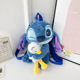 Mochilas Stitch con Muñeco 